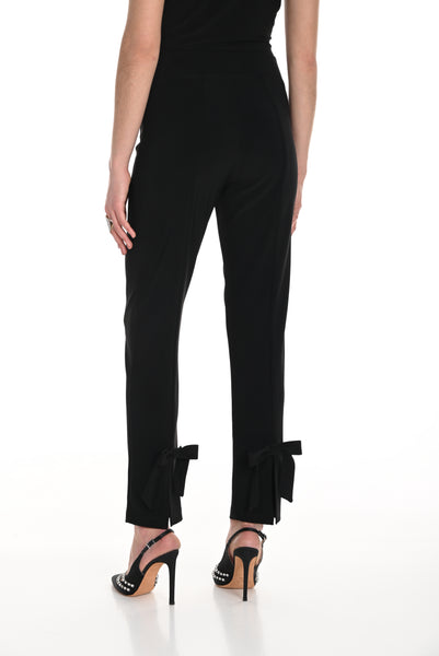 FRANK LYMAN 226034 BLACK KNIT PANT main image 1