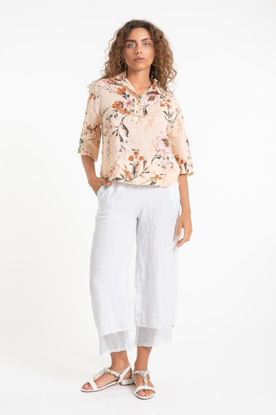 02.26.215 - Flower Linen Shirt