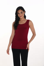 Frank Lyman Fall 2025-010-441-Knit Top-Cabernet - The Coach Pyramids