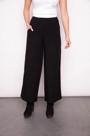 Habitat Fall/Winter 2023-H30669F3-Ankle Pant-Black - The Coach Pyramids