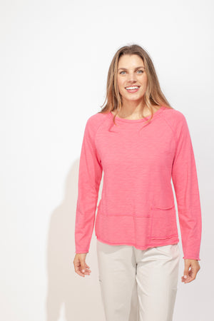 Habitat Escape Spring 2024-E10020-Pullover-Watermelon - The Coach Pyramids