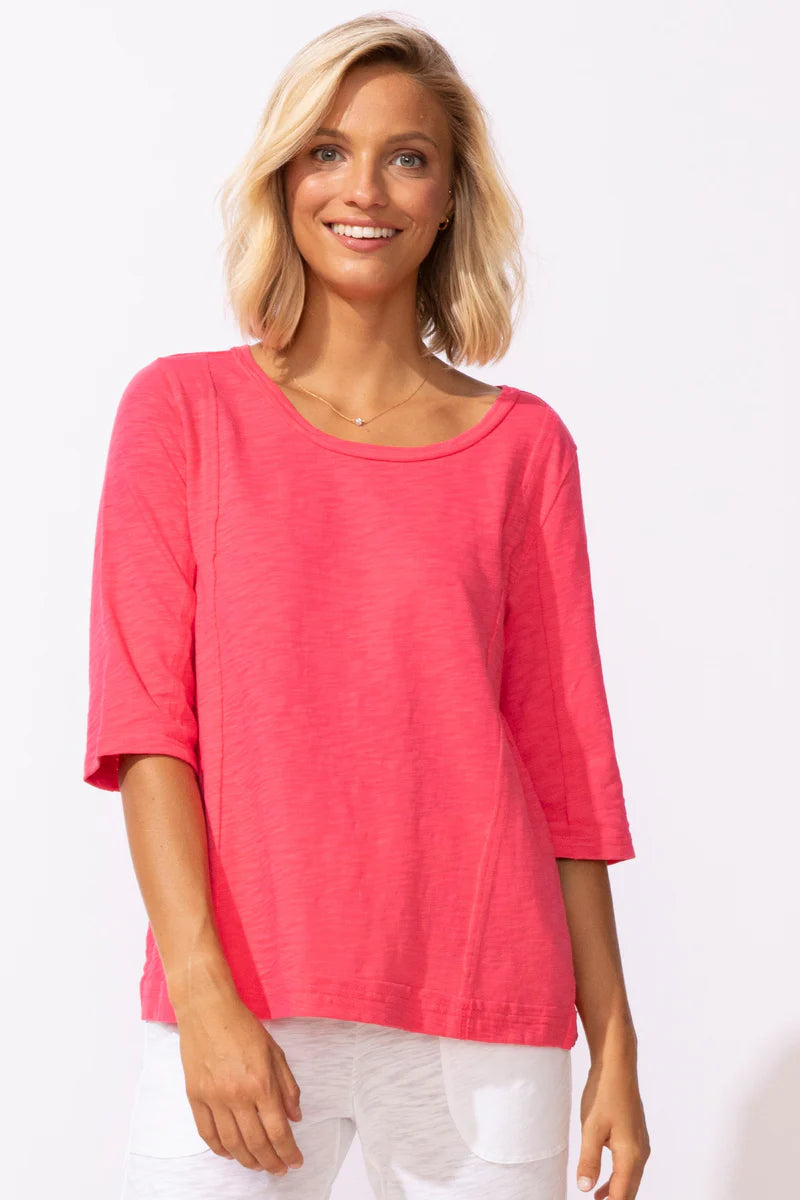 Habitat Escape-E10026-Seamed Elbow Tee-Poppy - The Coach Pyramids