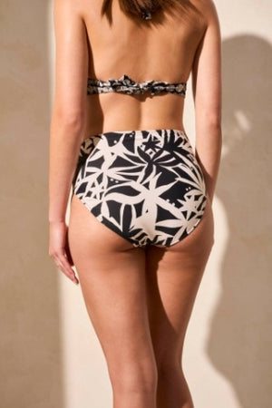 Tribal Spring/Summer 2025-1016O-3562-Reversible High Waist Bikini Bottom-Sea Shell - The Coach Pyramids
