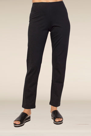 Habitat Fall 2024-H10671F4- Straight Pant-Black