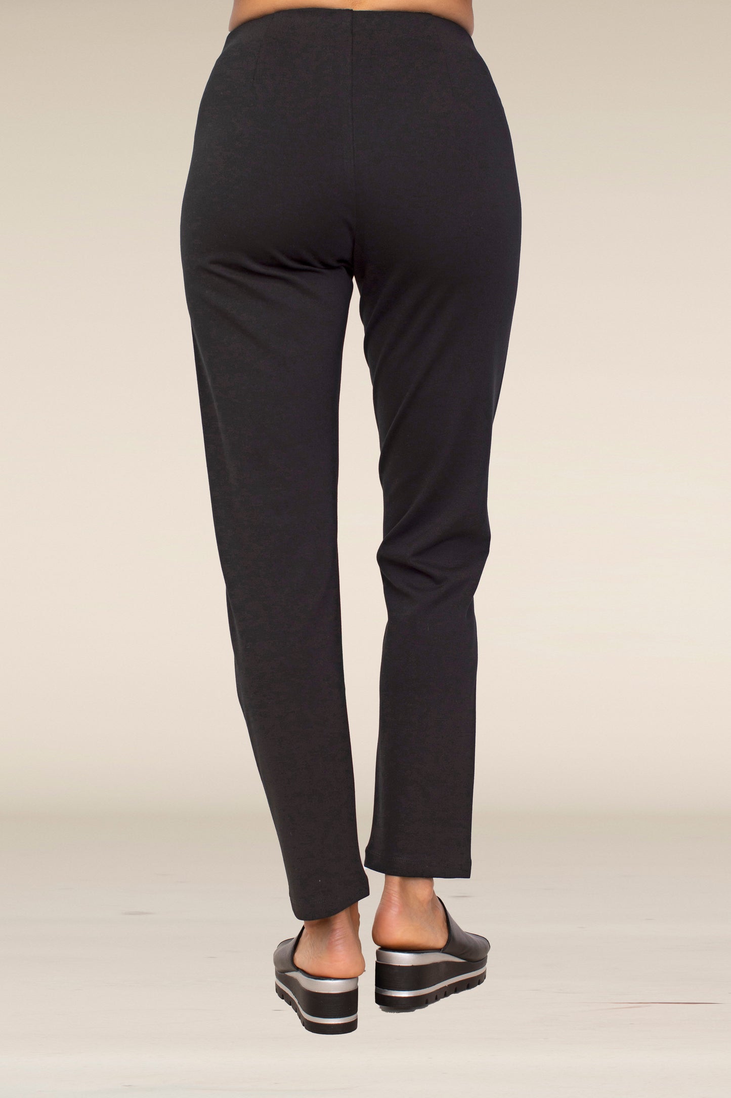 Habitat Fall 2024-H10671F4- Straight Pant-Black - The Coach Pyramids