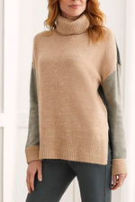 Tribal  Fall/Winter 2023-1070O/3166-Sweater-Nomad - The Coach Pyramids