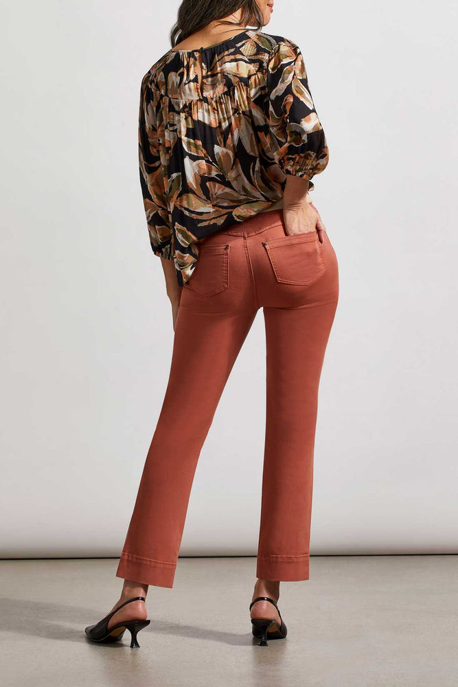 Tribal  Fall/Winter 2023-1097O/2020W-Pull On Pant- Copper - The Coach Pyramids