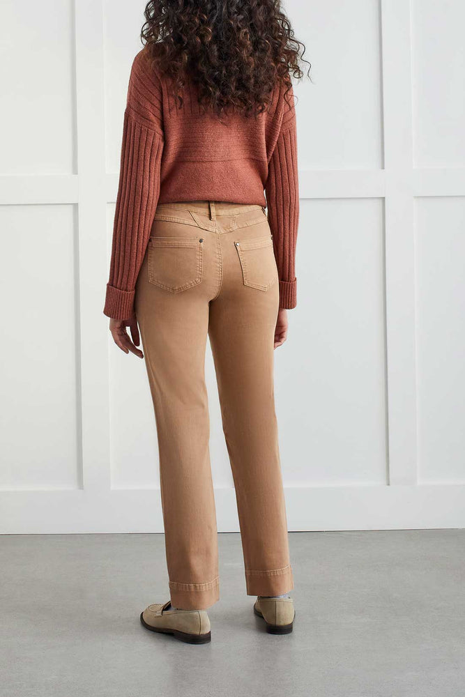 Tribal  Fall/Winter 2023-1097O/2020W-Pull On Pant-  Cinnamon - The Coach Pyramids