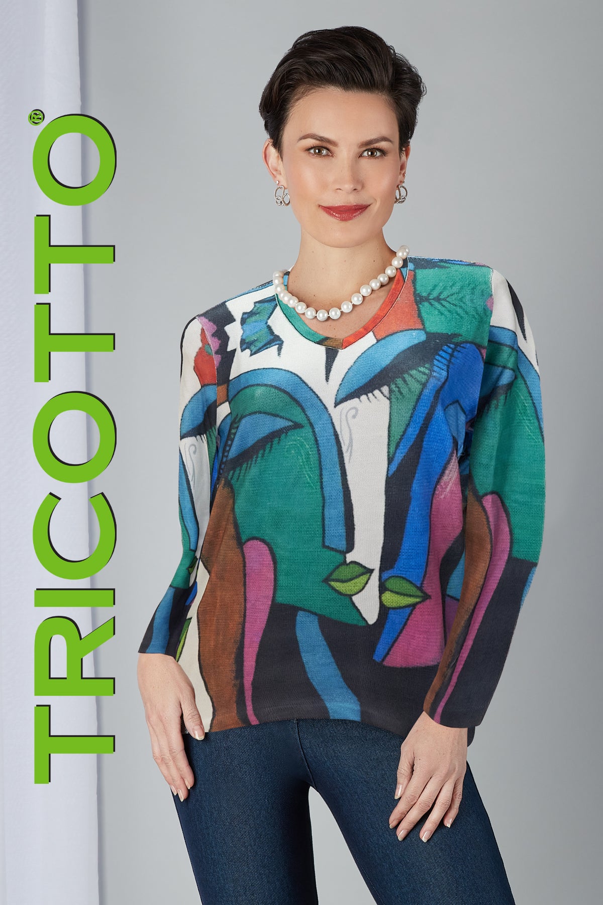 Mode Tricotto-Fall 2023 -111-Top-Green - The Coach Pyramids