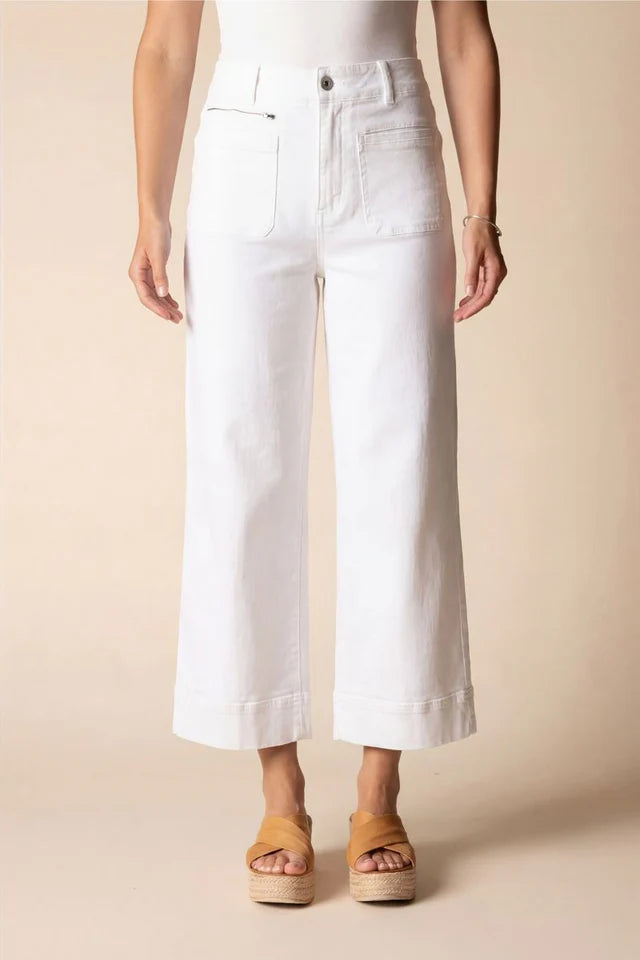 Habitat-H11481-Refreshed Crop Jean-White - The Coach Pyramids