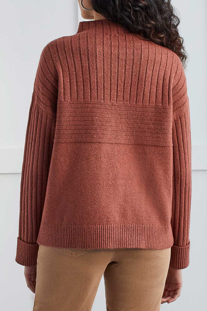 Tribal  Fall/Winter 2023-1162O/3343- Sweater -Copper - The Coach Pyramids