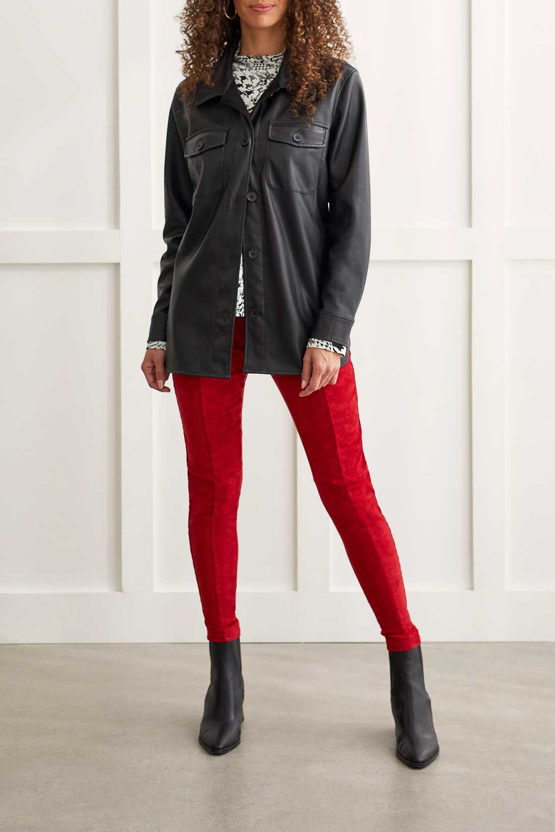 Tribal  Fall/Winter 2023-1213O/4610- Jacket -Black - The Coach Pyramids