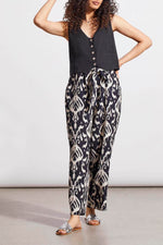 Tribal  Spring/Summer 2024 1229O/3693-Printed Pant-French Oak - The Coach Pyramids