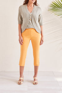 Tribal  Spring/Summer 2024-1354O-4425-Cocoon Cardigan-White - The Coach Pyramids
