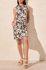 Tribal Spring/Summer 2025-1371O-3024-Performance Dress-Pebble - The Coach Pyramids