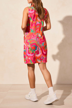 Tribal Spring/Summer 2025-1371O-3024-Performance Dress-Beet Root - The Coach Pyramids