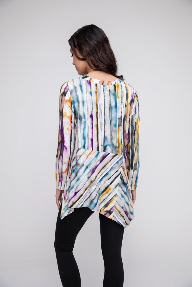 Habitat Liv Fall 2024-L141805-Asymmetrical Tunic-Multi