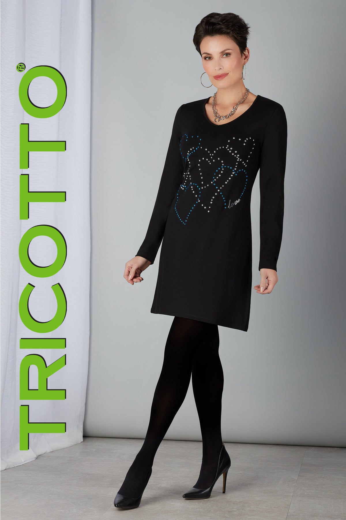 Mode Tricotto-Fall 2023 -143-Short Dress-A/S - The Coach Pyramids