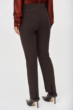 Joseph Ribkoff Fall  2024 -143105F24-Pant- Black Currant - The Coach Pyramids