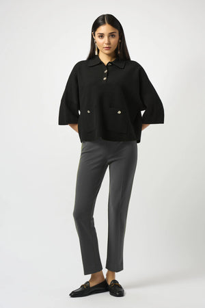 Joseph Ribkoff Fall 2025-143105F25-3923-Pant-Slate - The Coach Pyramids