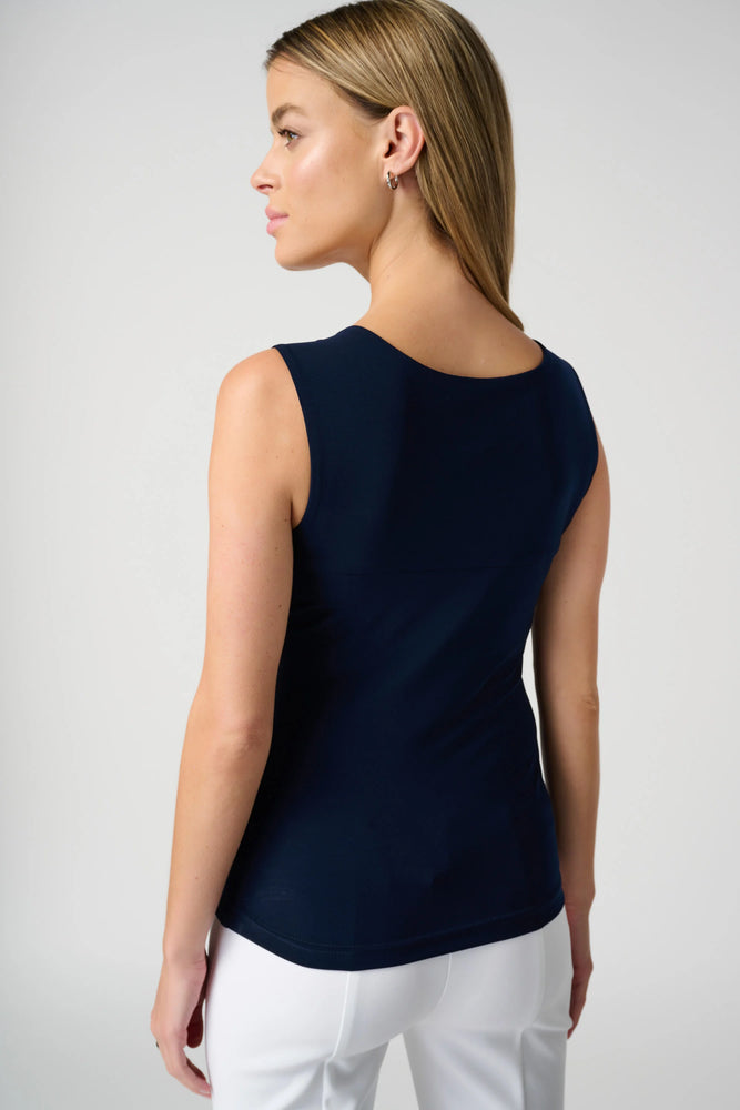 Joseph Ribkoff - Square Neck Cami - 143132 - 2166 - Navy