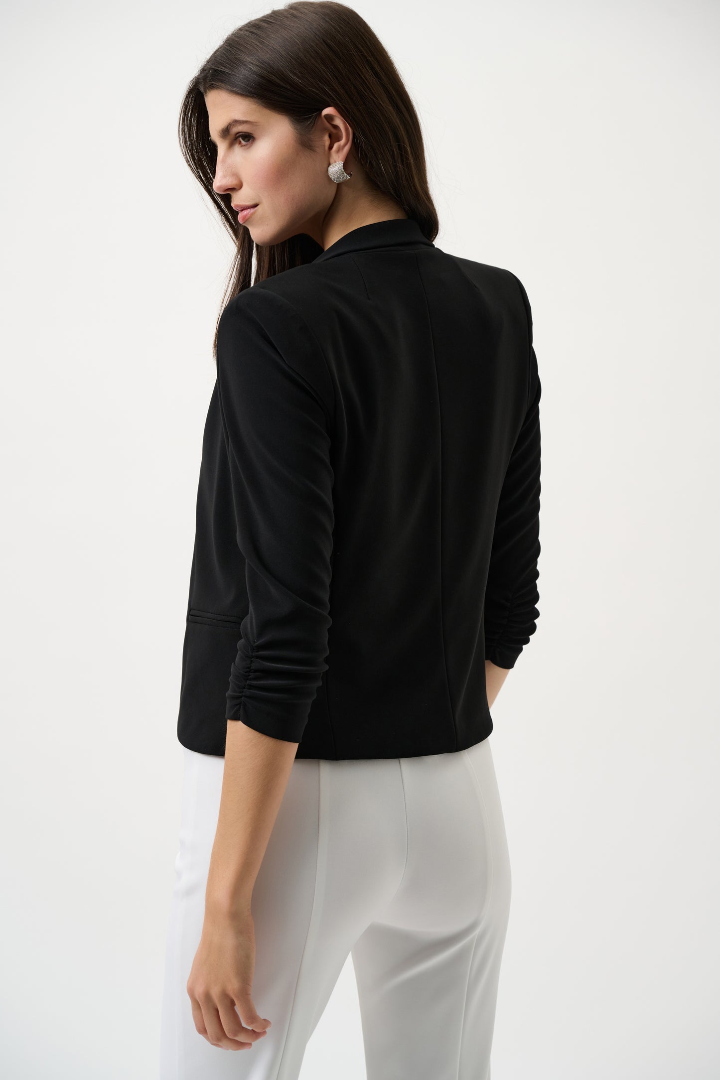 Joseph Ribkoff Blazer -143148 - 2166 - Navy - Essential - The Coach Pyramids