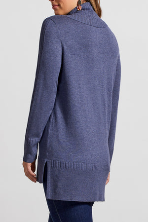 Tribal  Fall/Winter 2023-1472O/133-Sweater-Sapphire - The Coach Pyramids