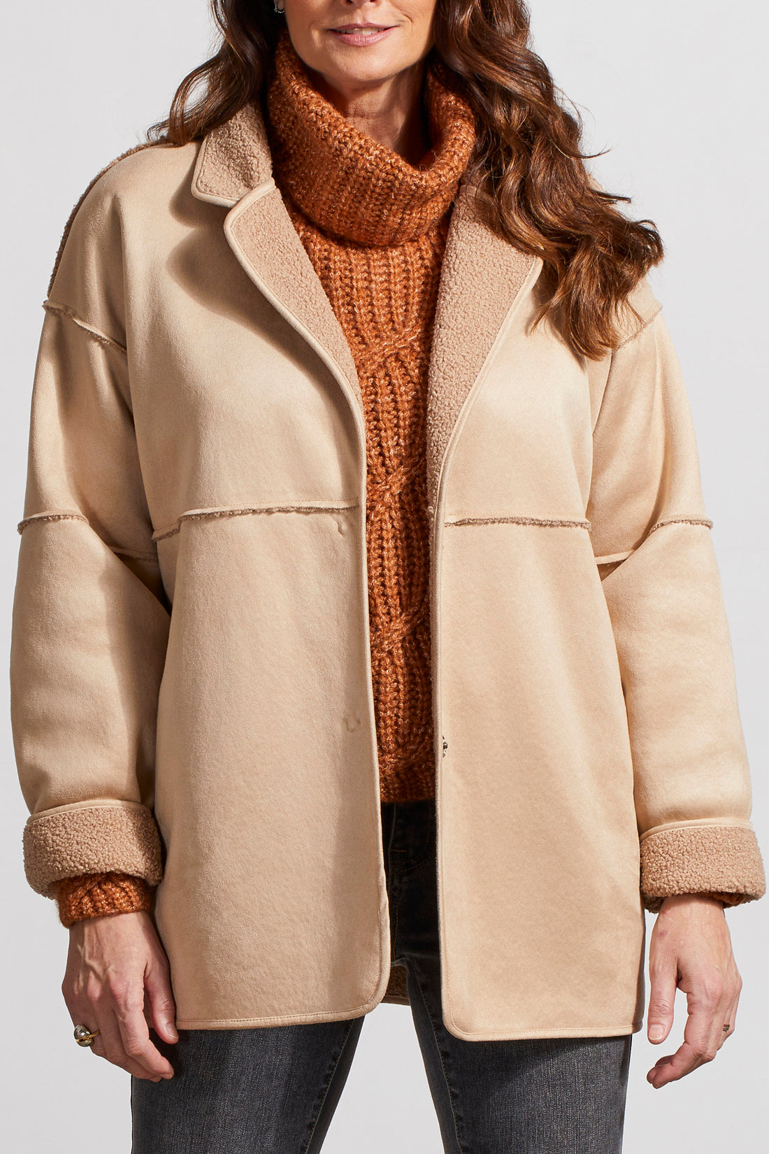 Tribal  Fall/Winter 2023-1505O/3644-Coat-Nomad - The Coach Pyramids