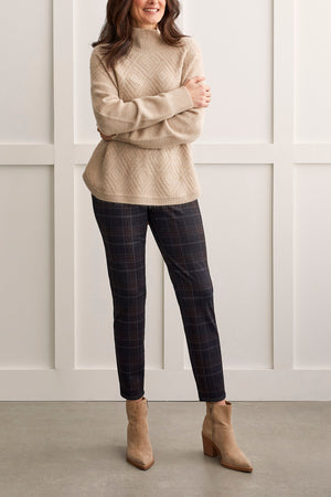 Tribal  Fall/Winter 2023-1528O/3590-Sweater-Oatmeal - The Coach Pyramids