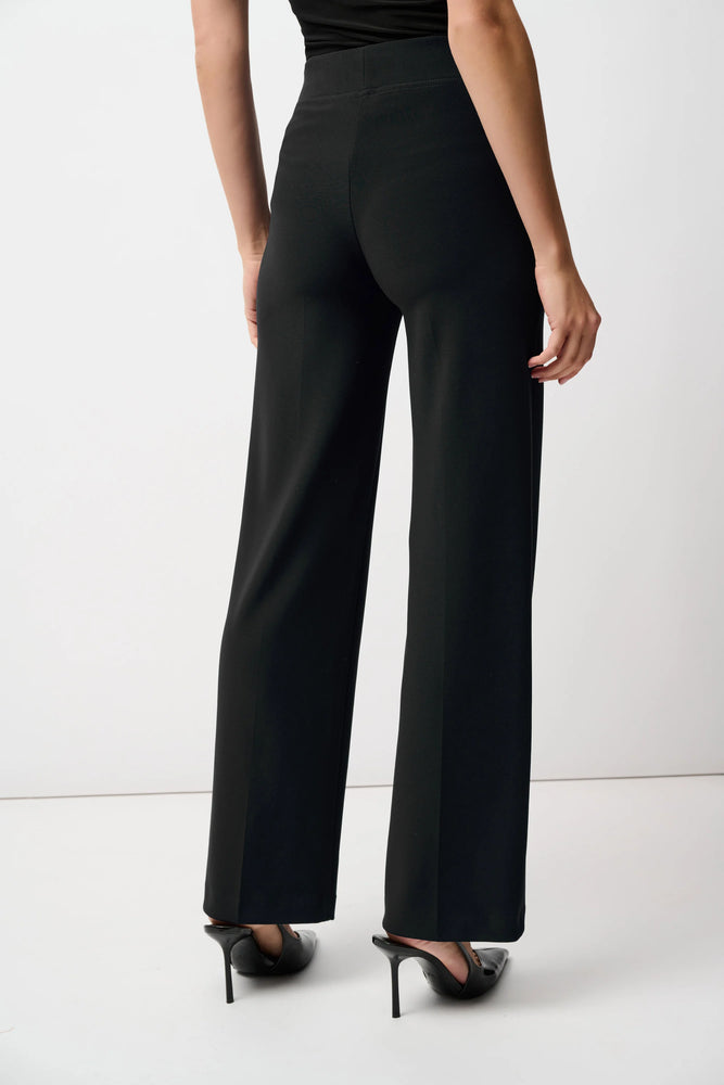 Joseph Ribkoff - 153088 - 11 - Wide Leg Pant - Black -2026
