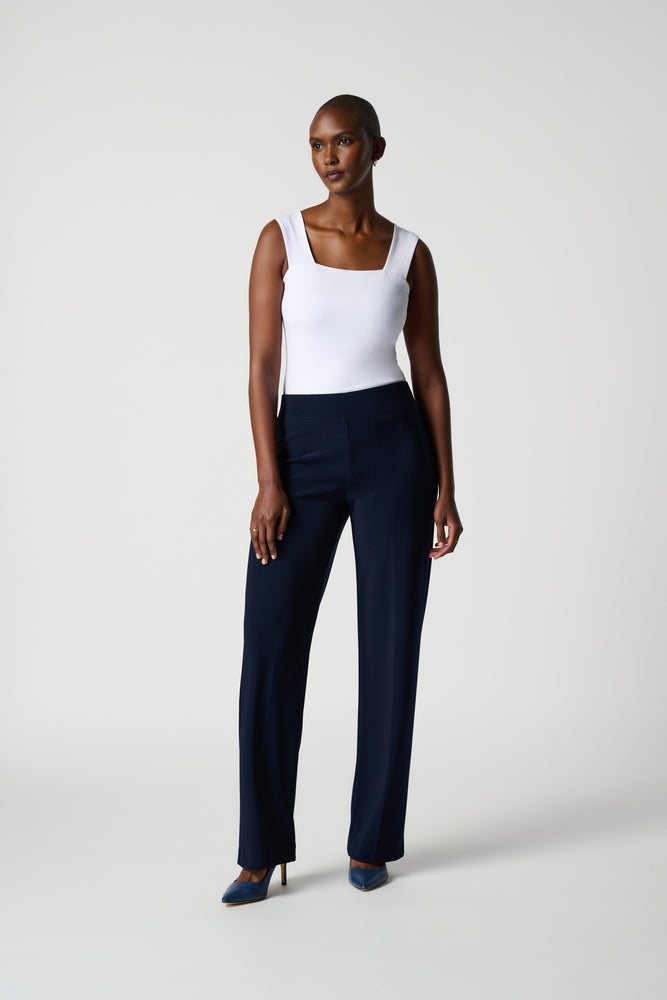 Joseph Ribkoff - 153088 - 2116 - Wide Leg Pant - Navy - 2026
