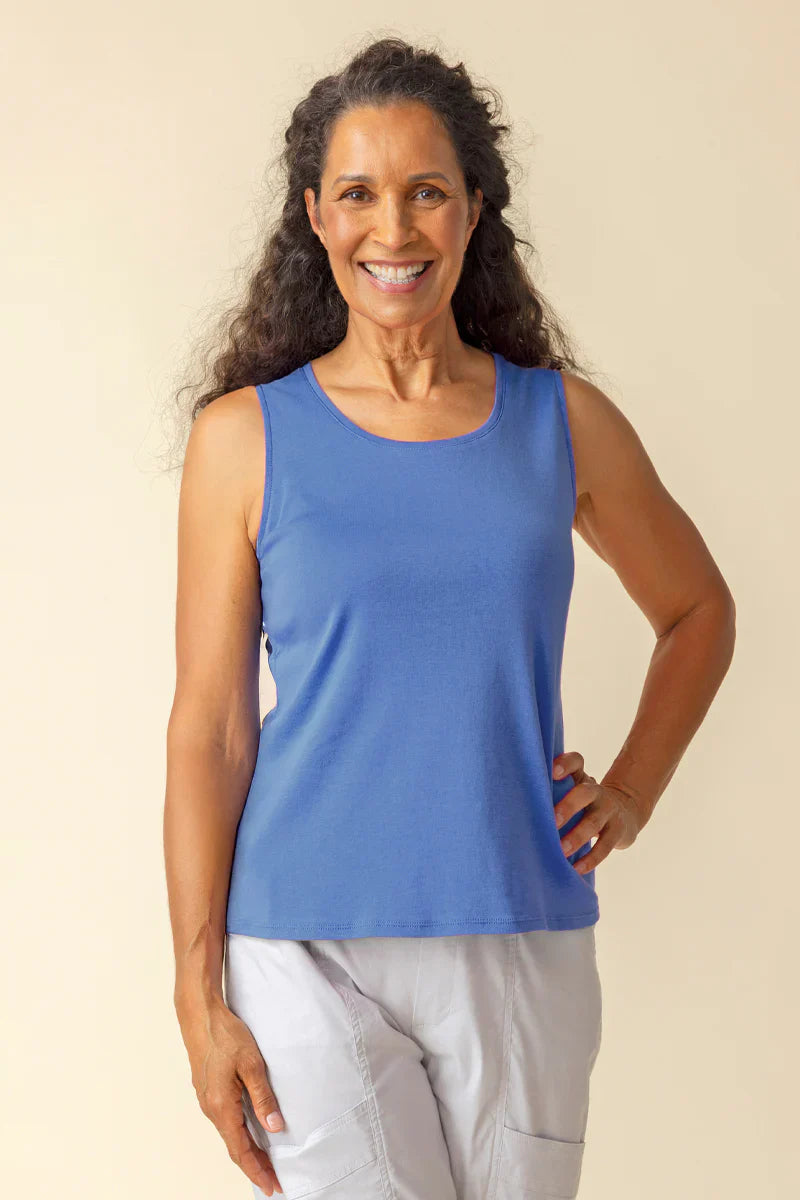 Habitat-H16417S6-Everyday Layering Tank-Topaz - The Coach Pyramids