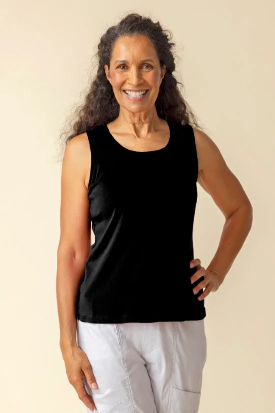Habitat-H16417S6-Everyday Layering Tank-Navy - The Coach Pyramids