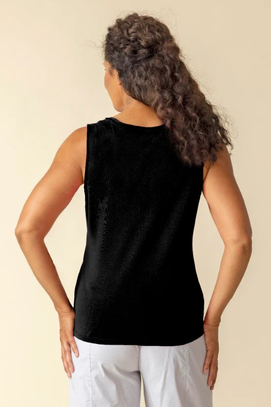 Habitat-H16417S6-Everyday Layering Tank-Navy - The Coach Pyramids