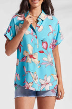 Tribal  Spring/Summer 2024-1645XX-3880-Camp Shirt-Honolulu - The Coach Pyramids