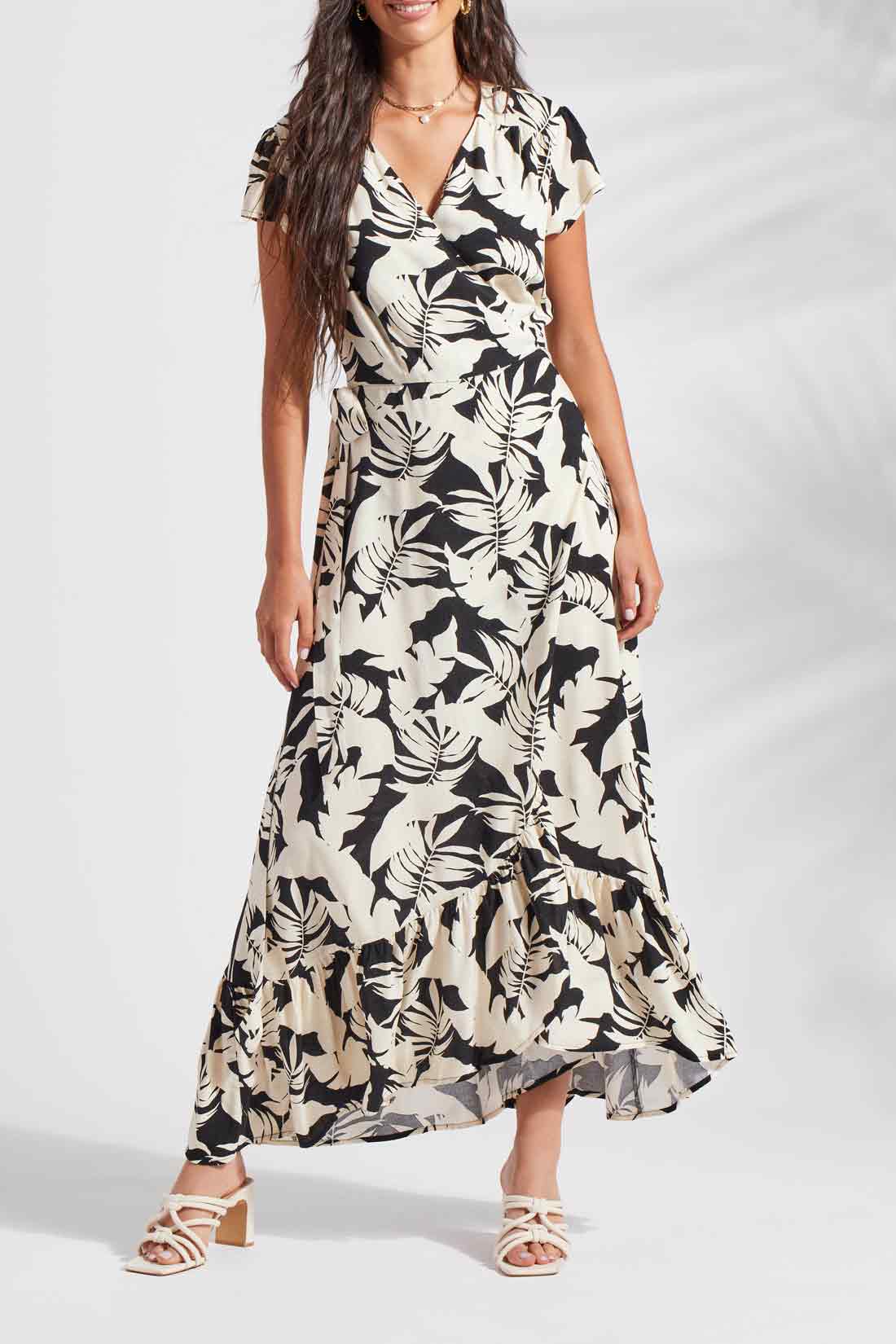 Tribal  Spring/Summer 2024-1652XX-3880-Wrap Up Dress-Wailea - The Coach Pyramids
