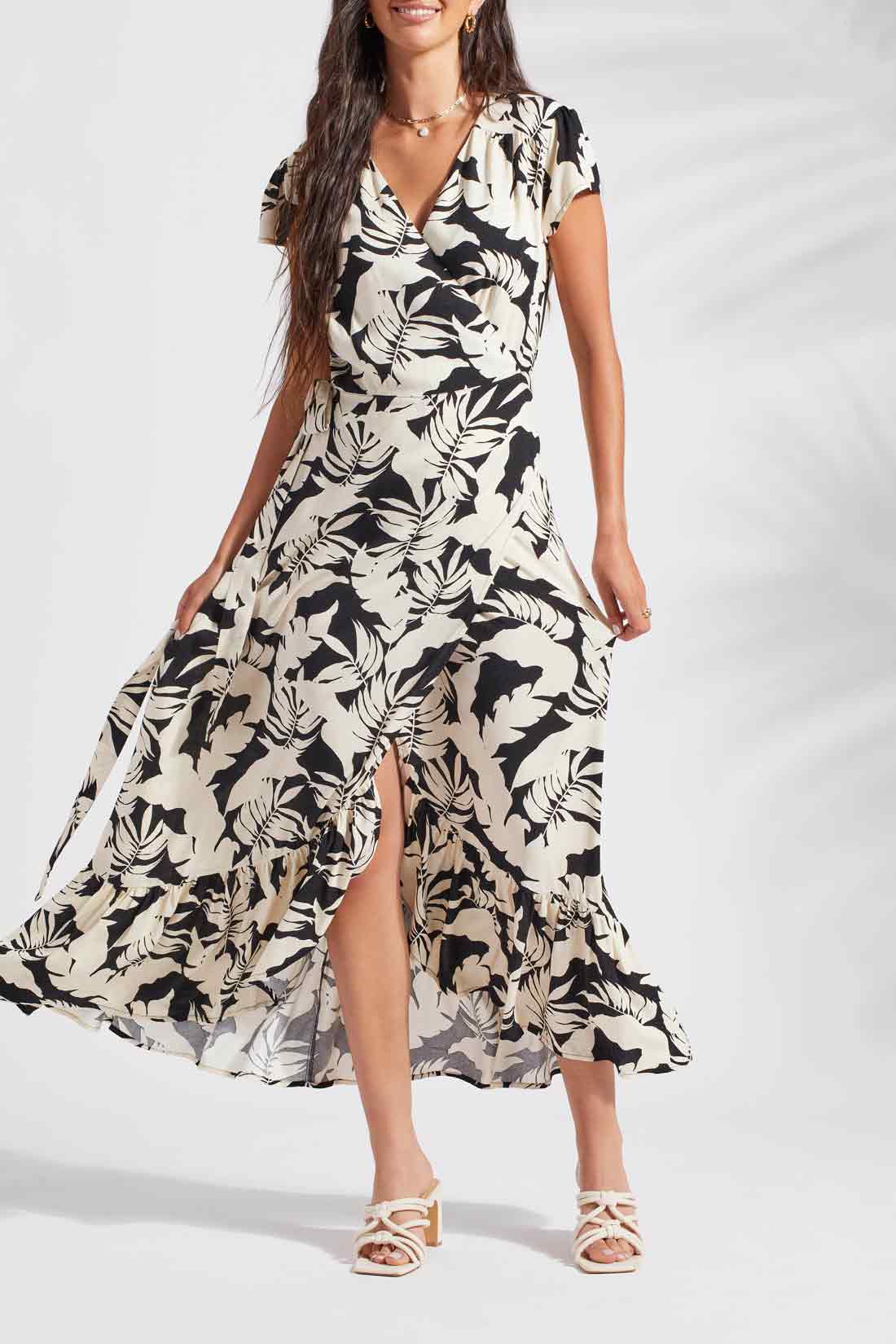 Tribal  Spring/Summer 2024-1652XX-3880-Wrap Up Dress-Wailea - The Coach Pyramids
