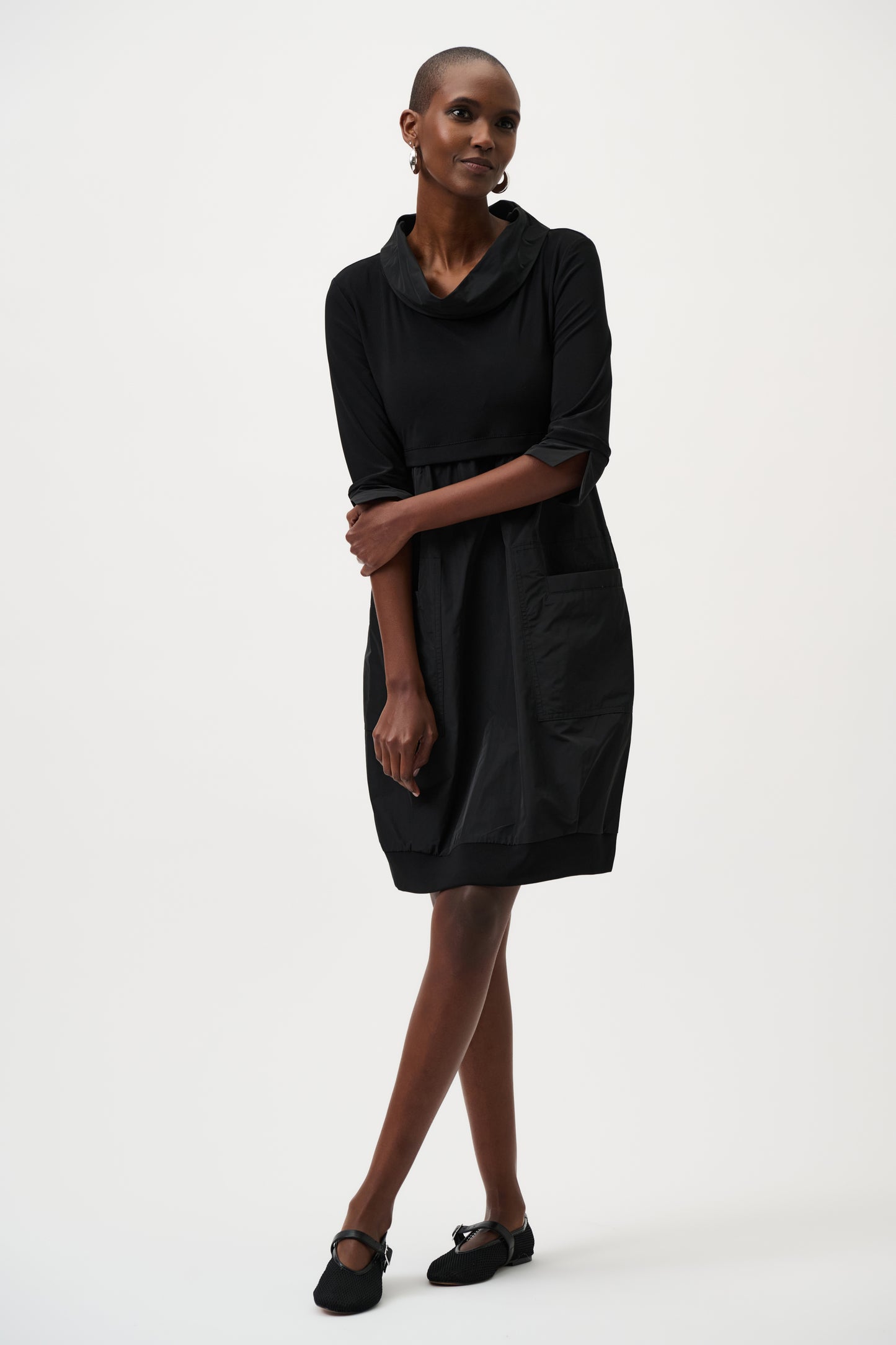 Joseph Ribkoff Cocoon Dress -   173444CO - Black - Essential - The Coach Pyramids