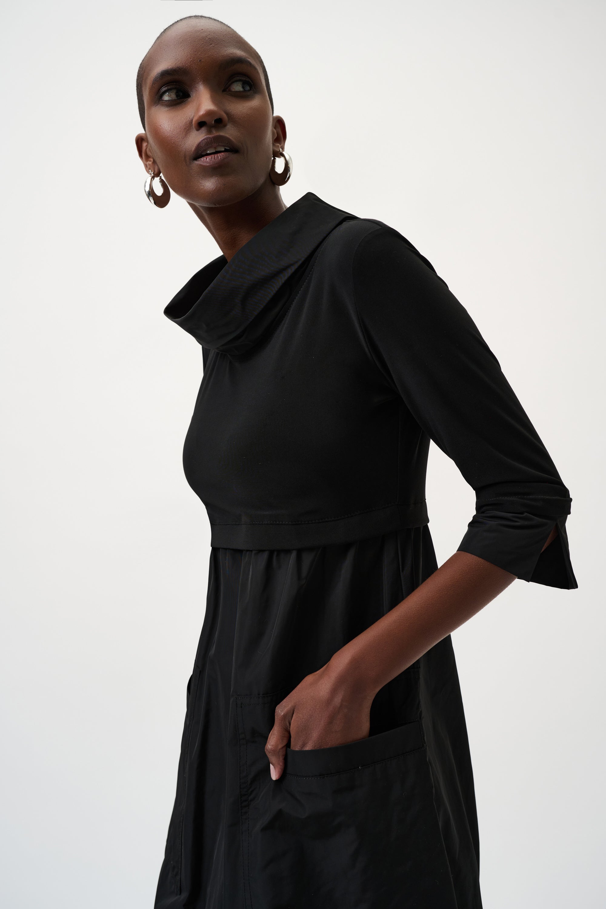 Joseph Ribkoff Cocoon Dress - 173444CO - Black - Essential | The