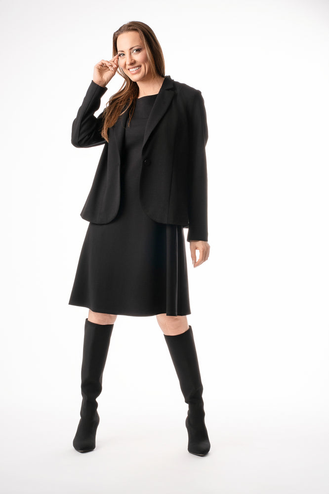 Pure Essence Fall/Winter 2025-176-7047-Jacket-Black - The Coach Pyramids