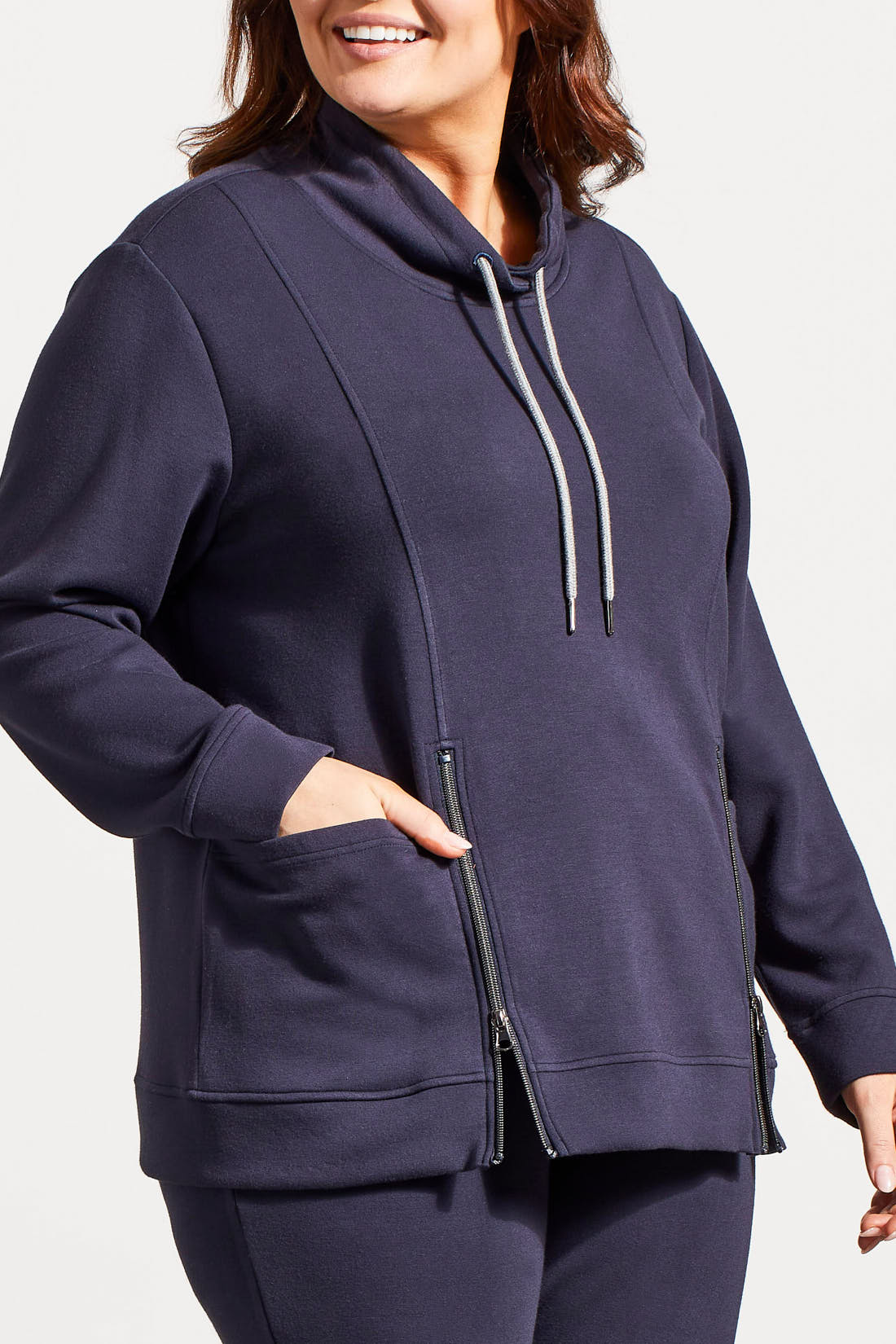 Tribal Fall 2024-1875V/2631-Funnel Top W/Pockets-Night Sky - The Coach Pyramids