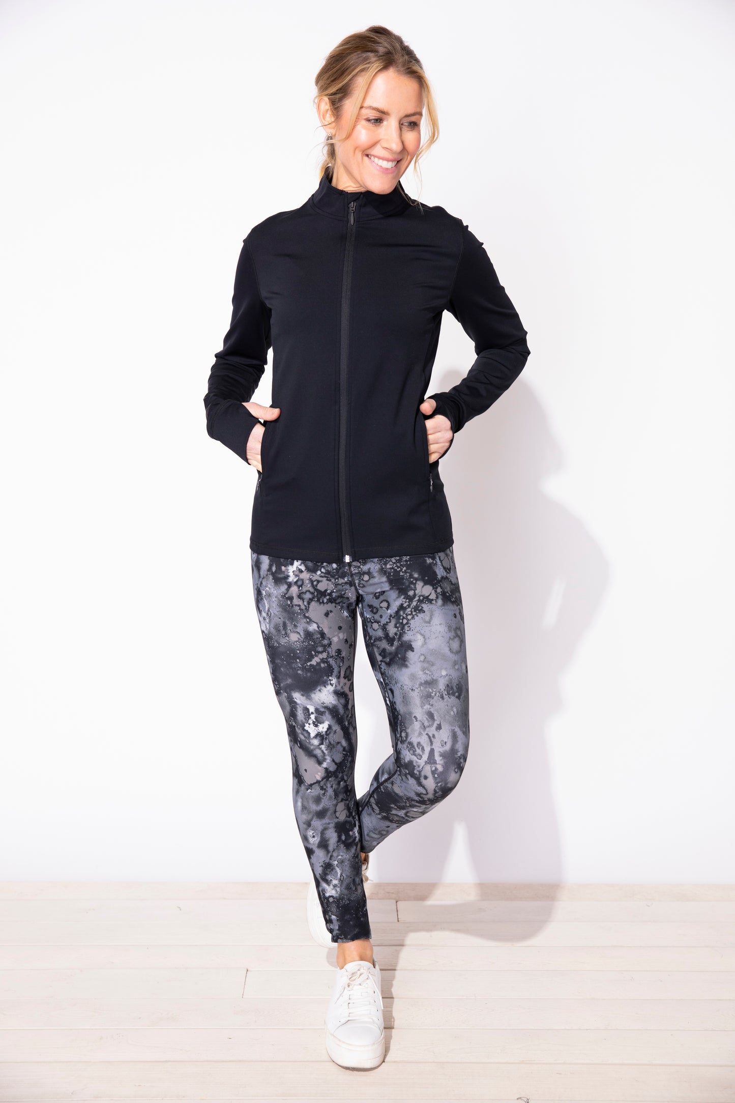Habitat Escape Fall 2024-E18820-Full Zip Jacket-Black - The Coach Pyramids