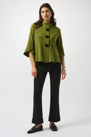 Joseph Ribkoff Fall 2025-193198F25-4430-Jacket-Medallion - The Coach Pyramids