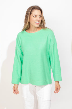 Habitat Escape Spring 2024-E20015S4- Pullover-Seafoam - The Coach Pyramids