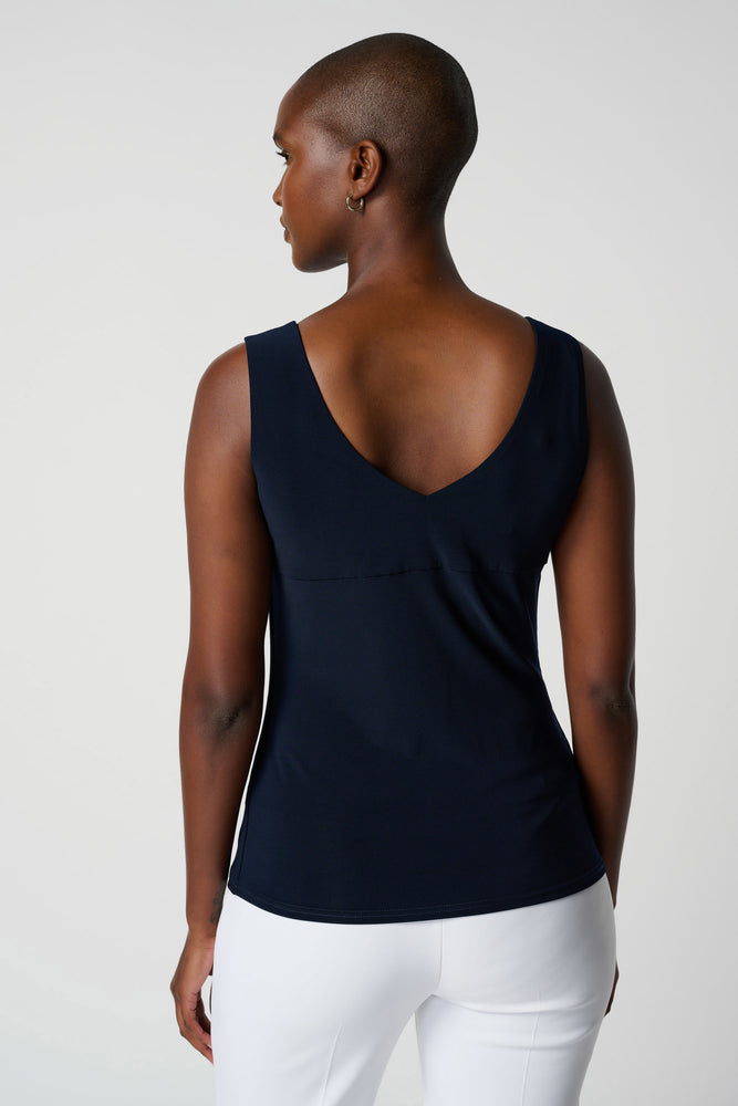 Joseph Ribkoff - Classic V-Neck Cami - 201546 - 2166 - Navy