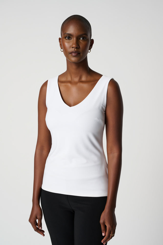 Joseph Ribkoff - Classic Square Neck Cami - 201546 - Vanilla