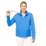 Habitat Escape Fall/Winter 2025-E30121F5-Quarter Zip Pullover-Emerald - The Coach Pyramids