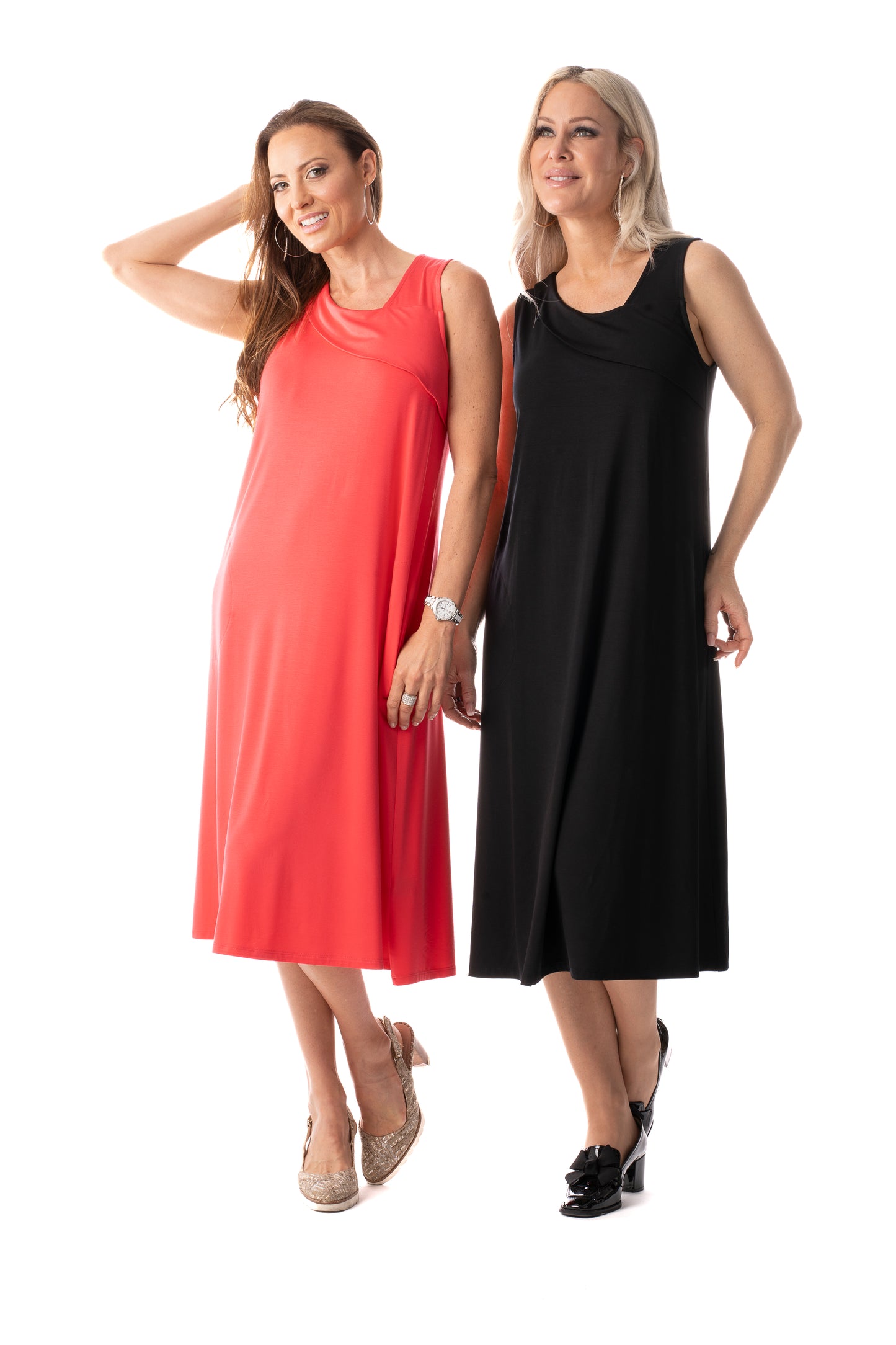 Pure Essence Spring/Summer 2025-210-5118-Dress-Ocean - The Coach Pyramids