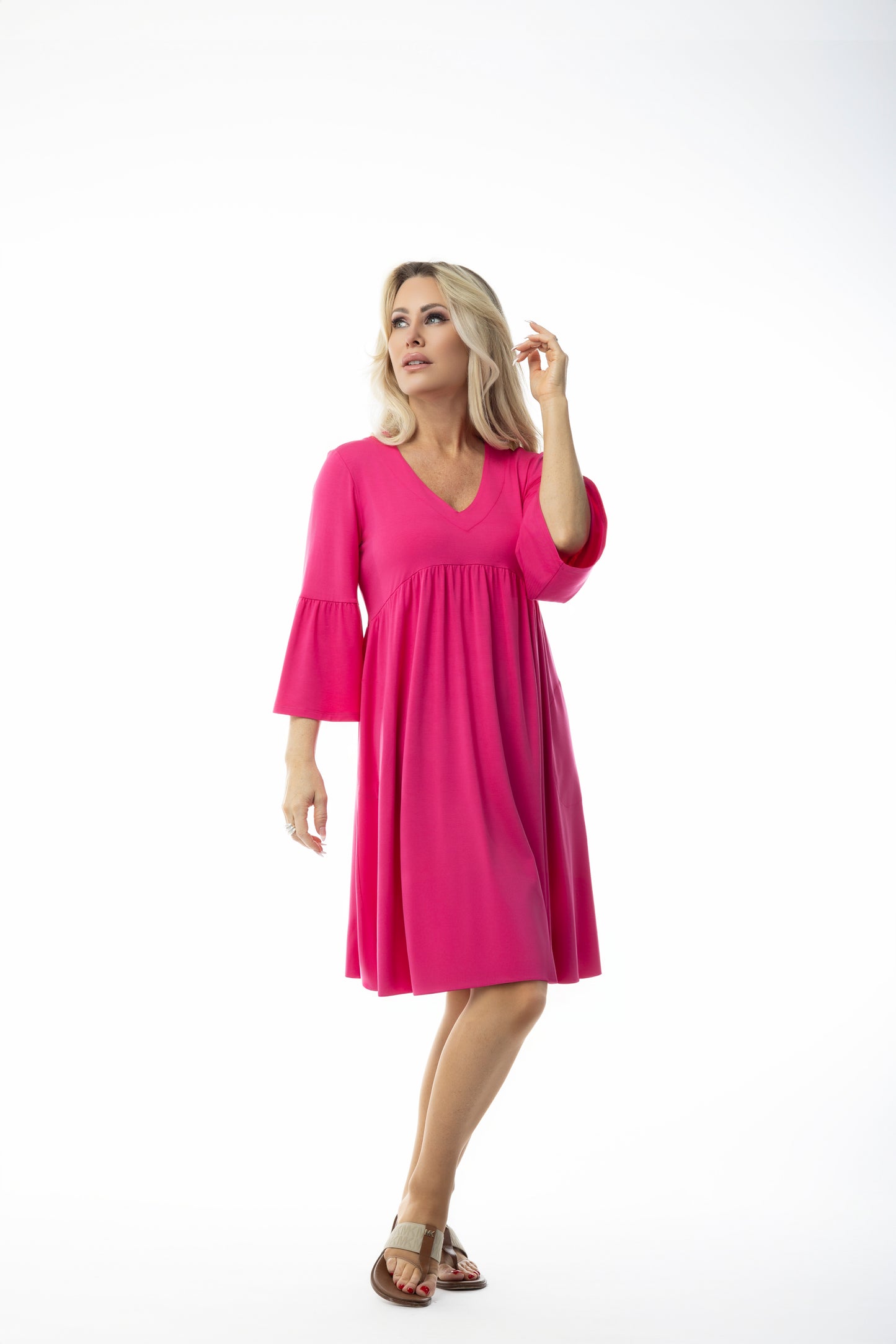 Pure Essence-210-5135-Dress-Tulip Pink - The Coach Pyramids