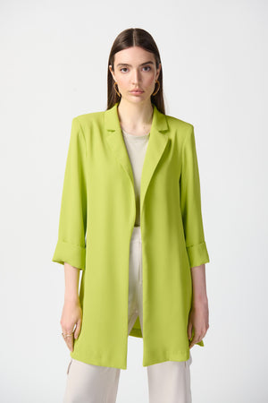 Joseph Ribkoff Spring  2024 -211361S24-Blazer-Key Lime - The Coach Pyramids